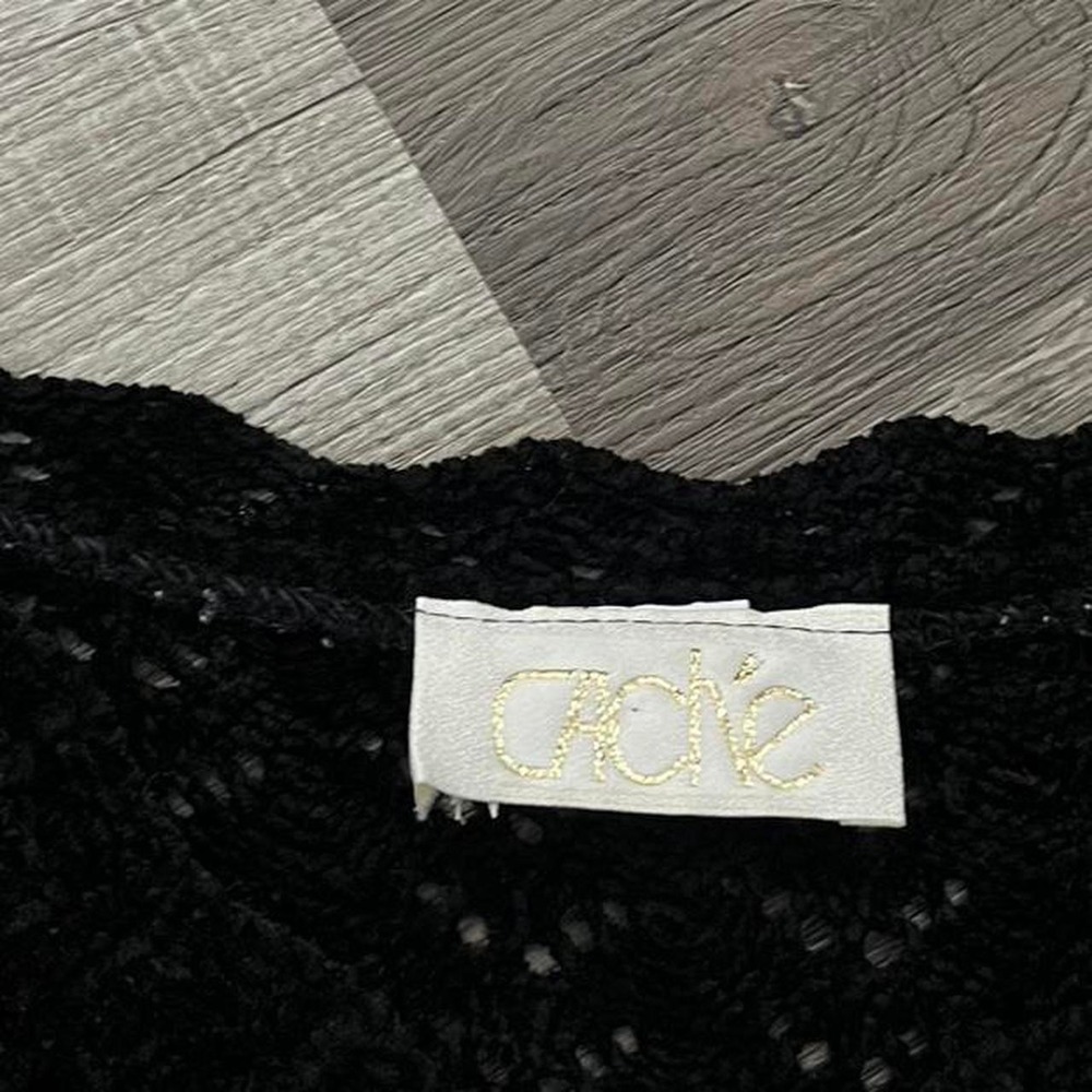 Black Knit Top - Picture 2 of 7